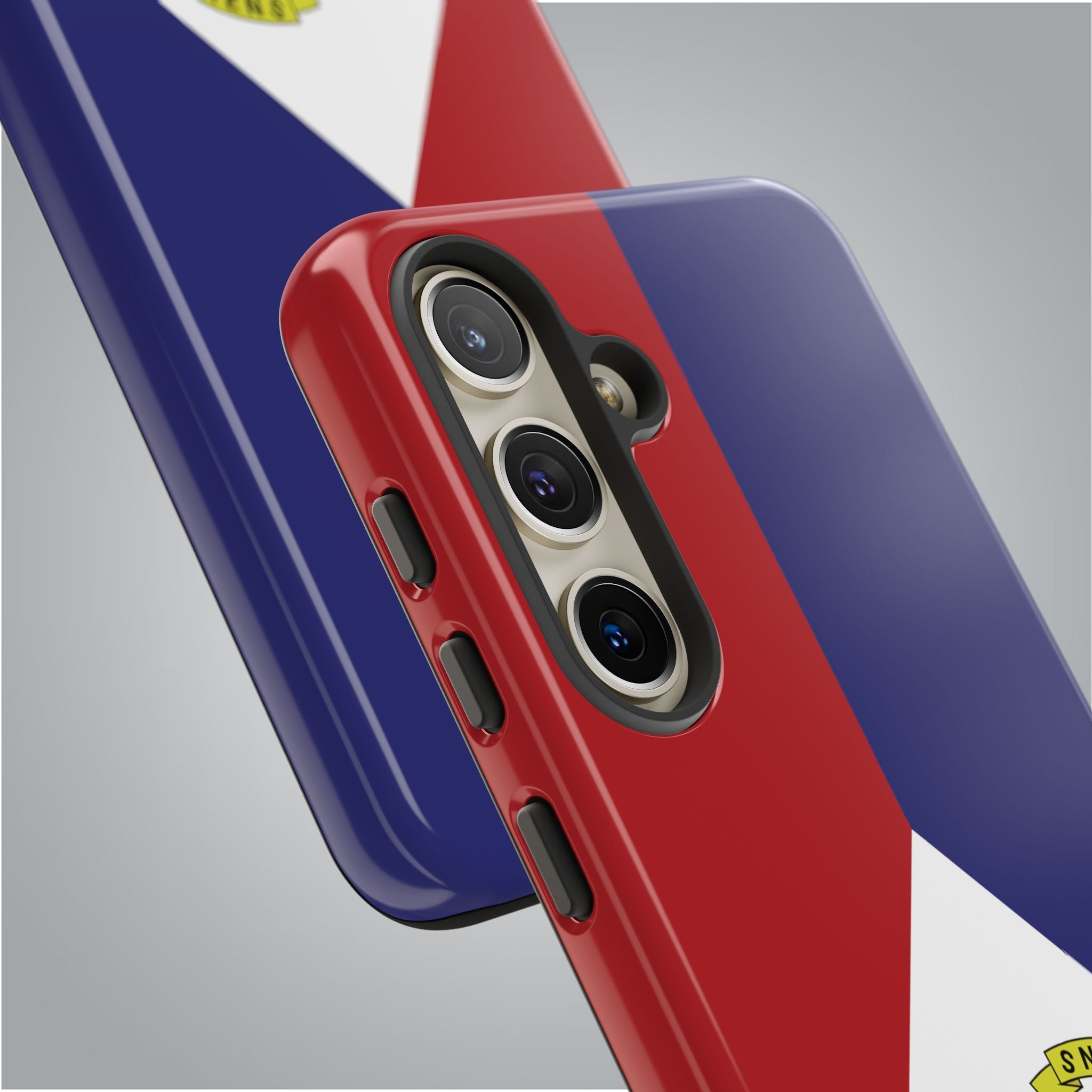 St. Martin Flag Tough Phone Case - Irie Blues Boutique