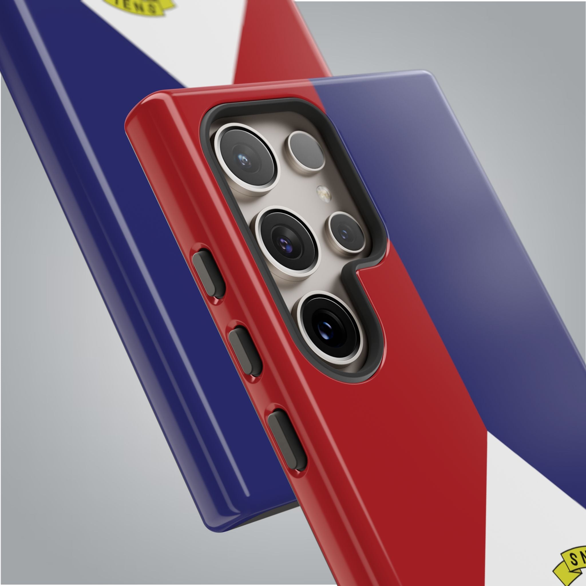 St. Martin Flag Tough Phone Case - Irie Blues Boutique