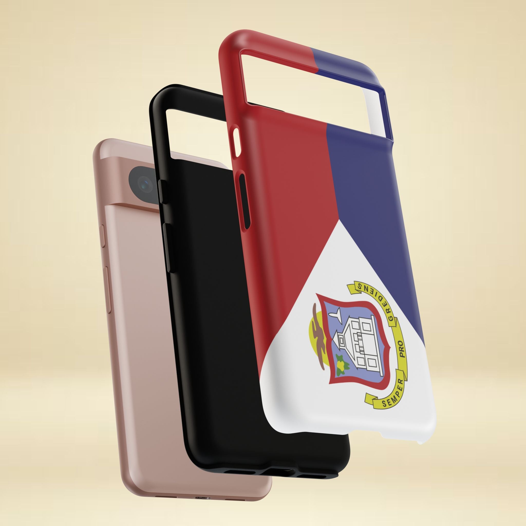 St. Martin Flag Tough Phone Case - Irie Blues Boutique