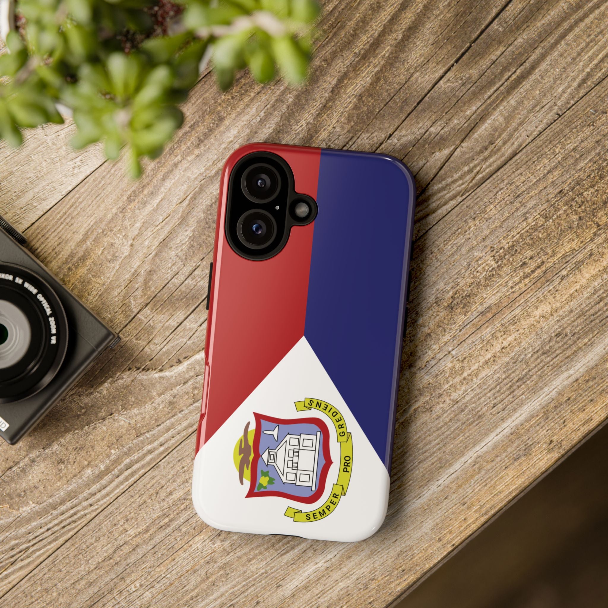 St. Martin Flag Tough Phone Case - Irie Blues Boutique