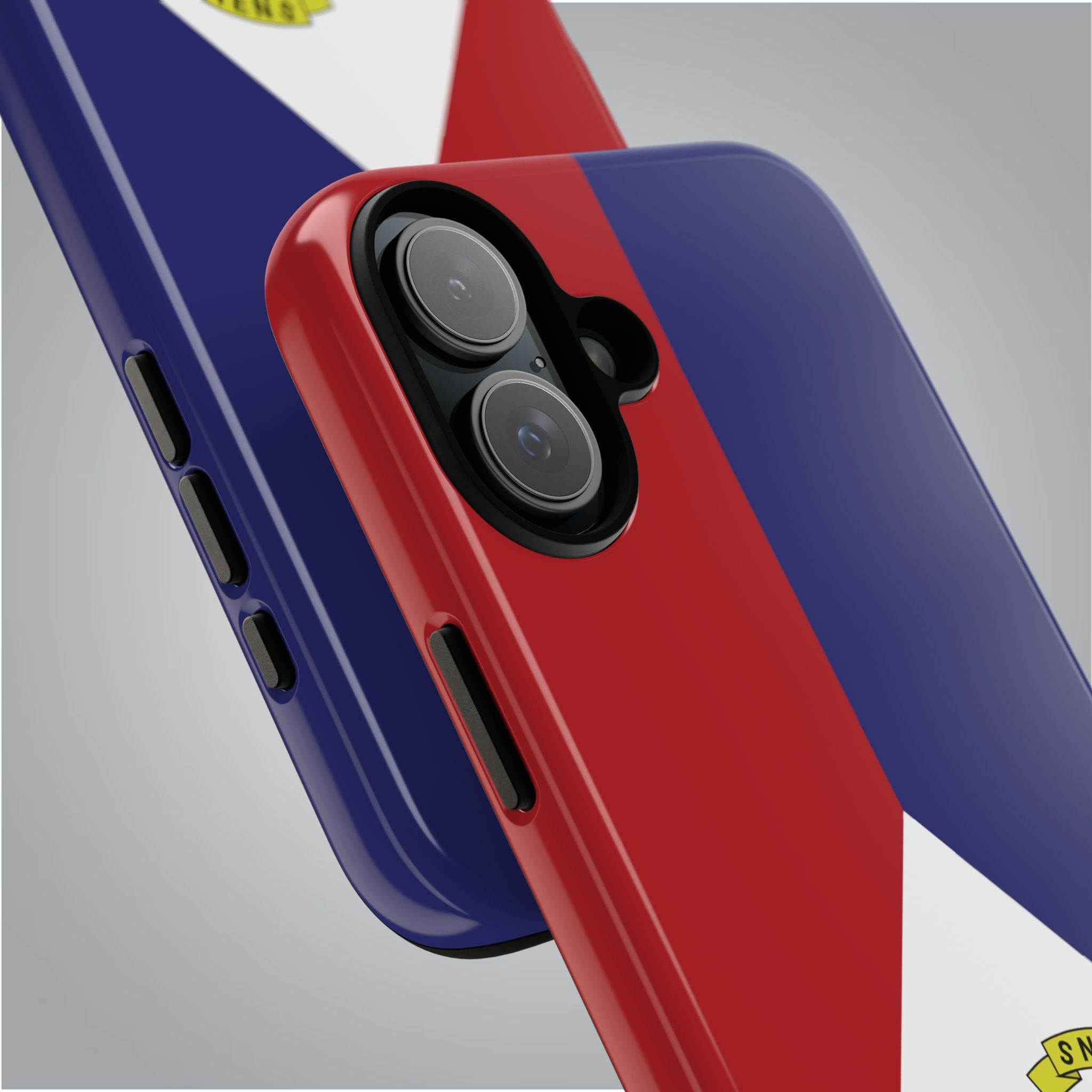 St. Martin Flag Tough Phone Case - Irie Blues Boutique