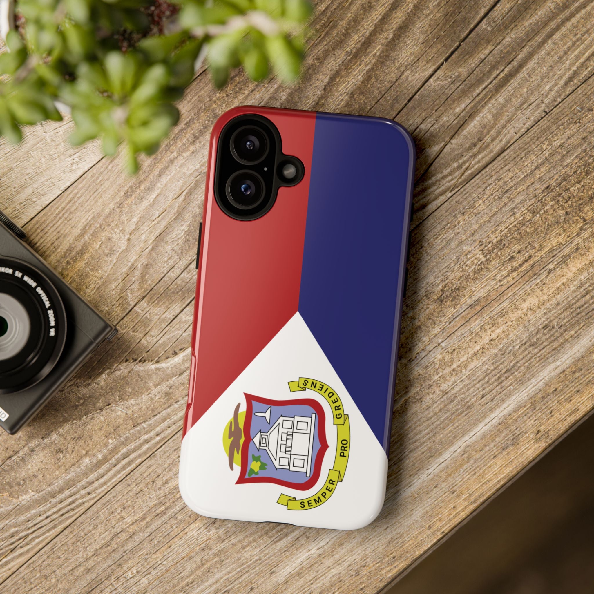 St. Martin Flag Tough Phone Case - Irie Blues Boutique