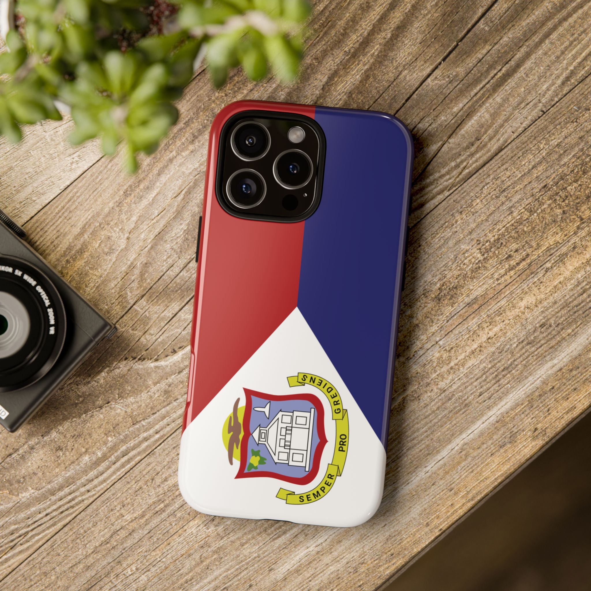 St. Martin Flag Tough Phone Case - Irie Blues Boutique