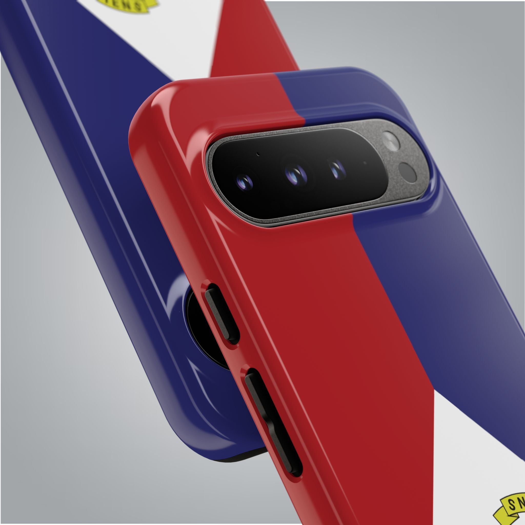 St. Martin Flag Tough Phone Case - Irie Blues Boutique