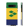 St Vincent & The Grenadines Flag Tough Phone Case - Irie Blues Boutique