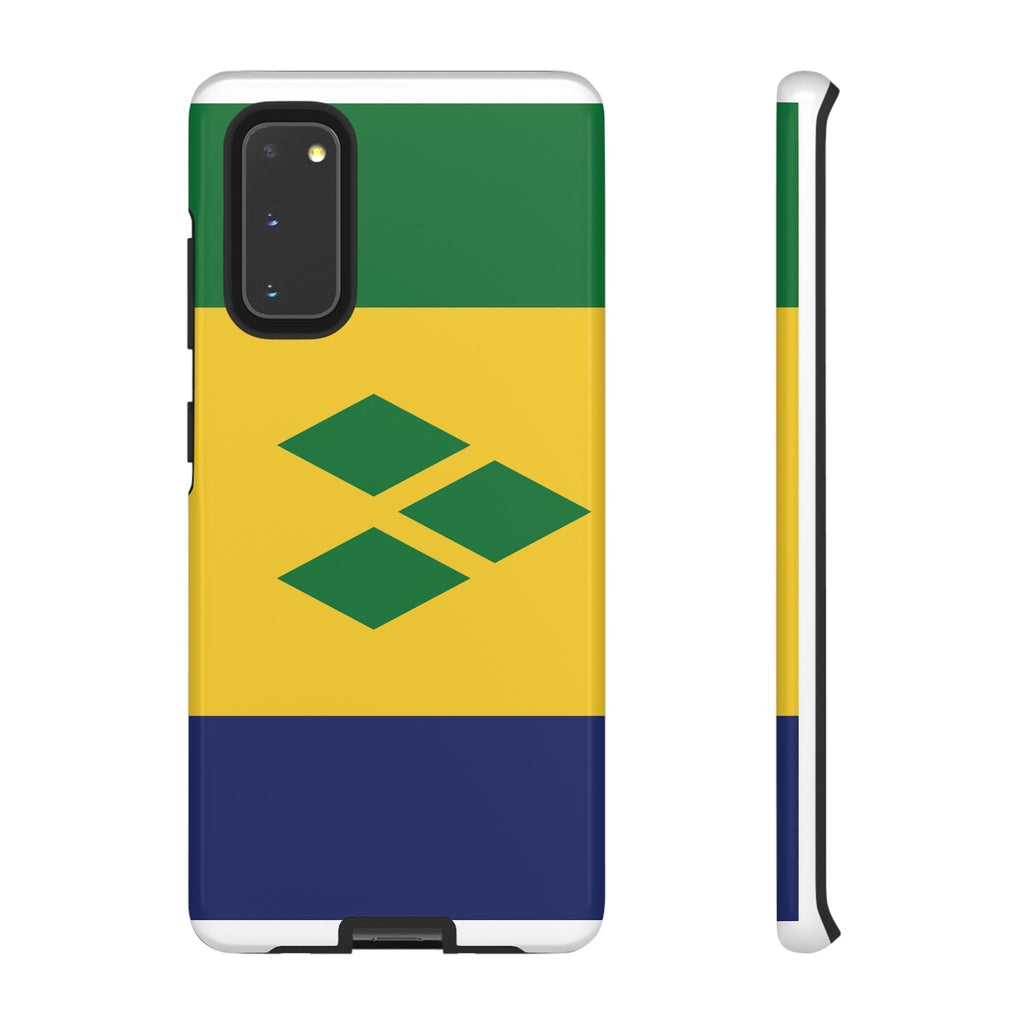 St Vincent & The Grenadines Flag Tough Phone Case - Irie Blues Boutique