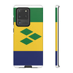 St Vincent & The Grenadines Flag Tough Phone Case - Irie Blues Boutique