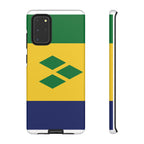 St Vincent & The Grenadines Flag Tough Phone Case - Irie Blues Boutique
