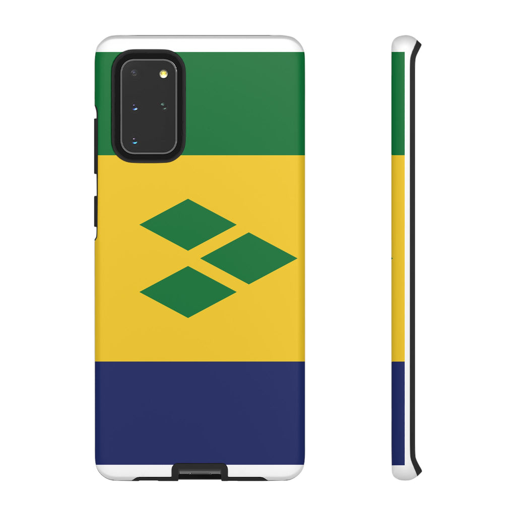 St Vincent & The Grenadines Flag Tough Phone Case - Irie Blues Boutique