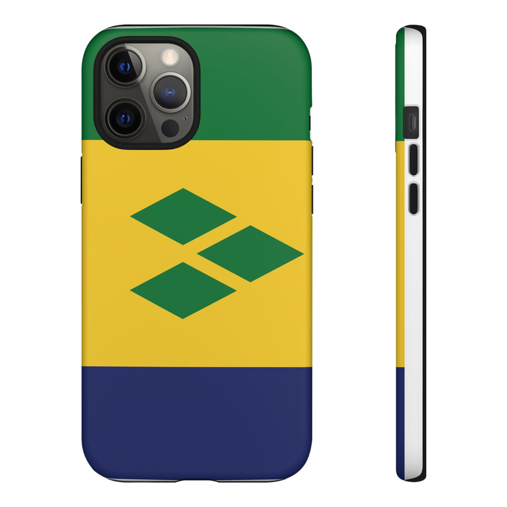 St Vincent & The Grenadines Flag Tough Phone Case - Irie Blues Boutique
