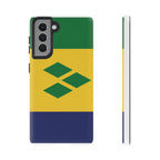 St Vincent & The Grenadines Flag Tough Phone Case - Irie Blues Boutique