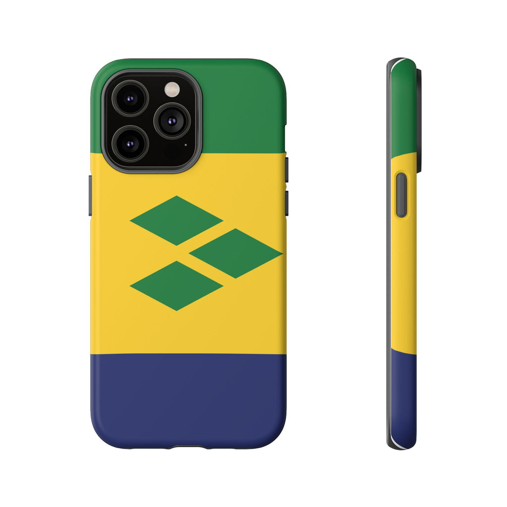 St Vincent & The Grenadines Flag Tough Phone Case - Irie Blues Boutique