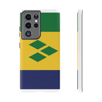 St Vincent & The Grenadines Flag Tough Phone Case - Irie Blues Boutique