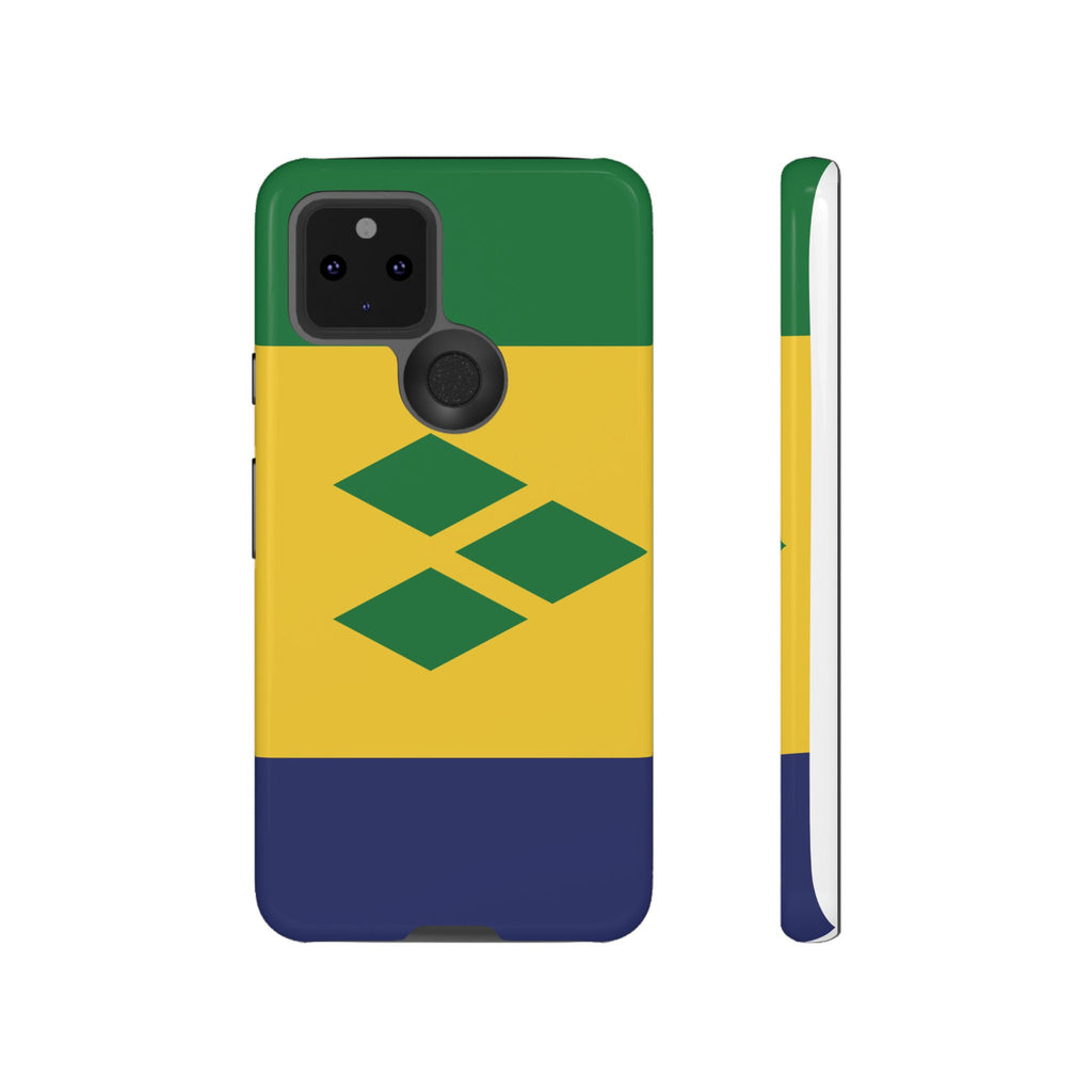 St Vincent & The Grenadines Flag Tough Phone Case - Irie Blues Boutique