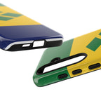 St Vincent & The Grenadines Flag Tough Phone Case - Irie Blues Boutique
