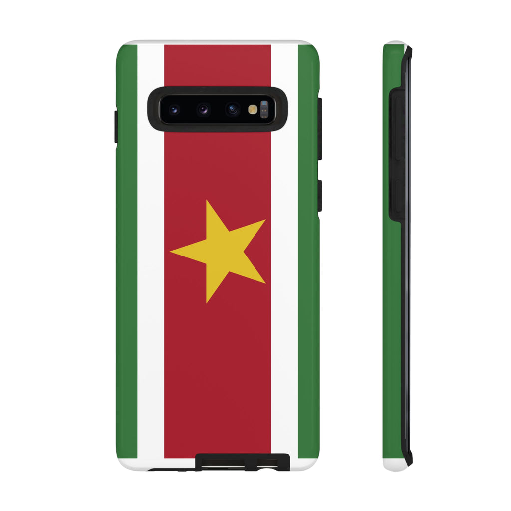 Suriname Flag Tough Phone Case - Irie Blues Boutique