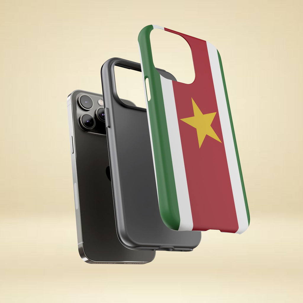 Suriname Flag Tough Phone Case - Irie Blues Boutique