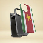 Suriname Flag Tough Phone Case - Irie Blues Boutique