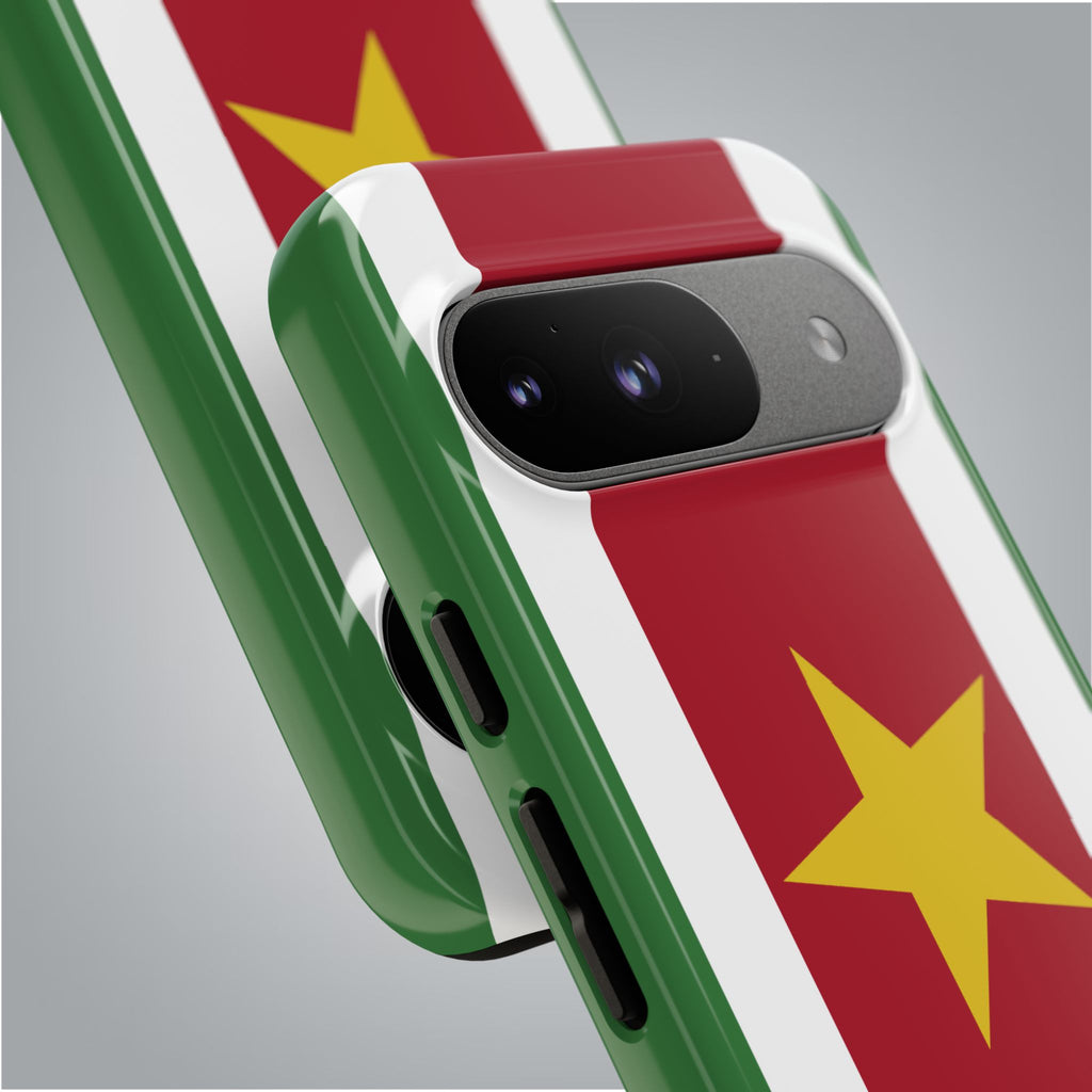 Suriname Flag Tough Phone Case - Irie Blues Boutique