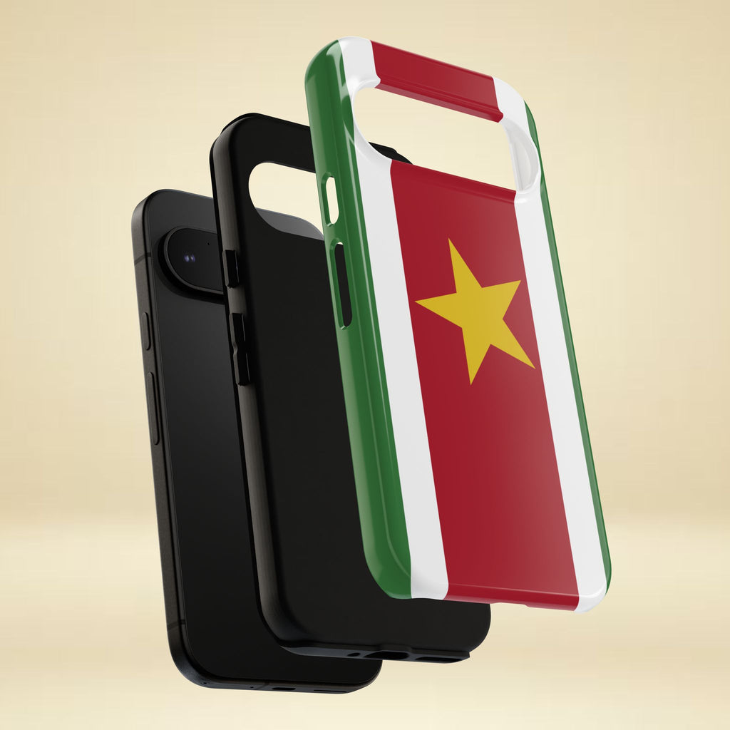 Suriname Flag Tough Phone Case - Irie Blues Boutique