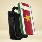 Suriname Flag Tough Phone Case - Irie Blues Boutique