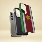 Suriname Flag Tough Phone Case - Irie Blues Boutique