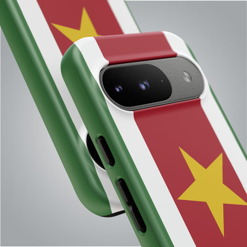 Suriname Flag Tough Phone Case - Irie Blues Boutique