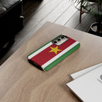 Suriname Flag Tough Phone Case - Irie Blues Boutique
