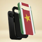 Suriname Flag Tough Phone Case - Irie Blues Boutique