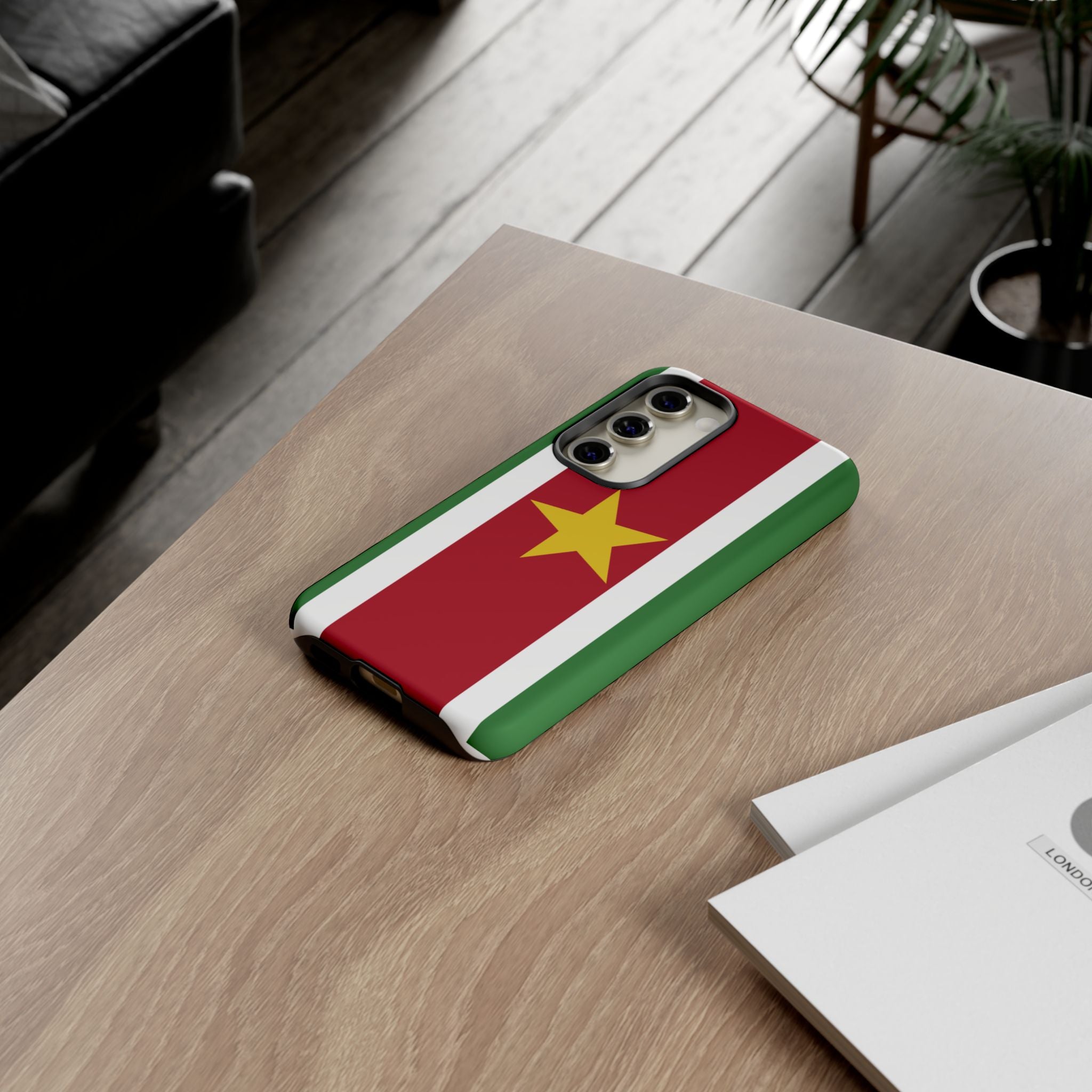 Suriname Flag Tough Phone Case - Irie Blues Boutique