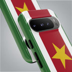 Suriname Flag Tough Phone Case - Irie Blues Boutique