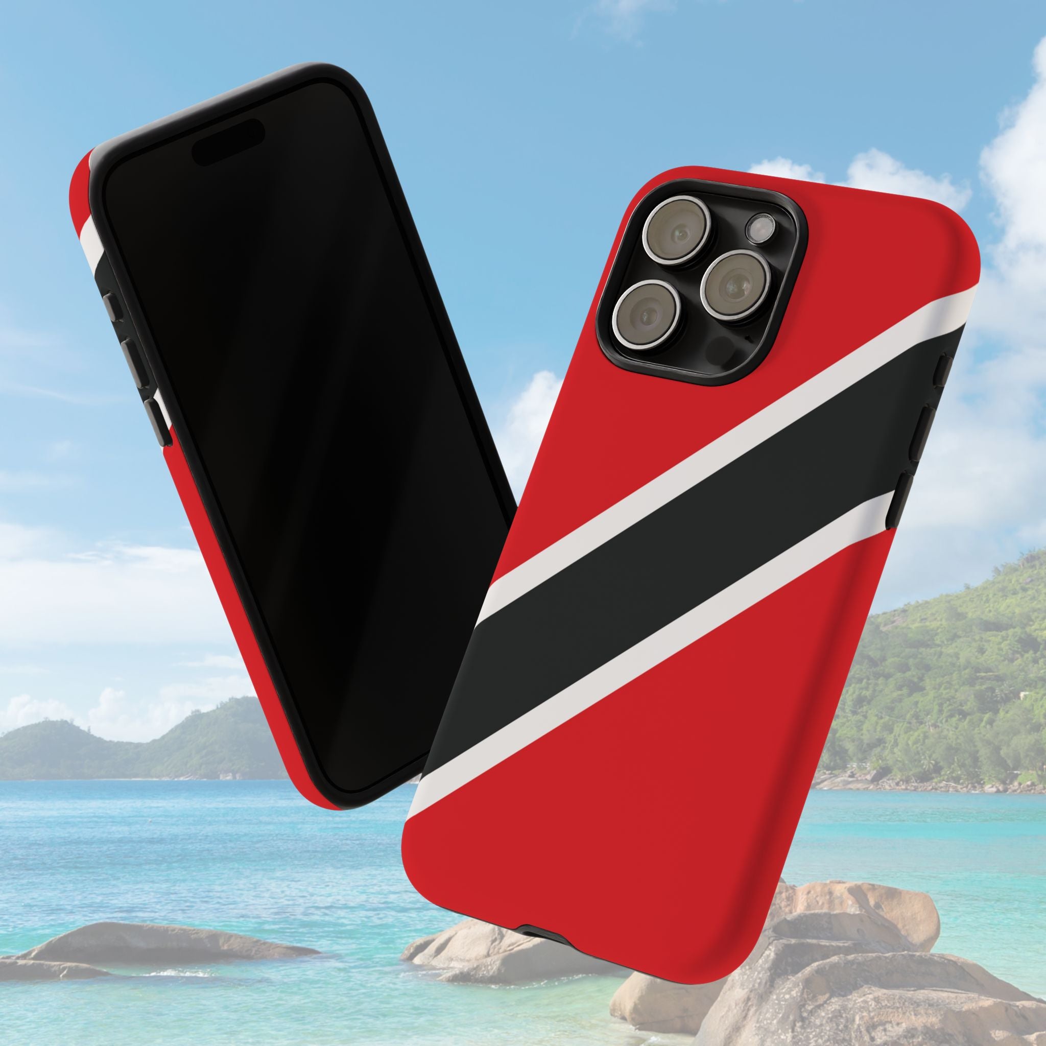 Trinidad and Tobago Flag Tough Phone Case - Irie Blues Boutique