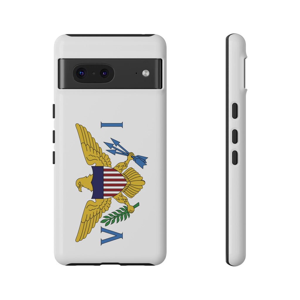 US Virgin Islands Flag Tough Phone Case - Irie Blues Boutique