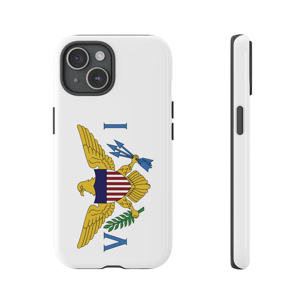 US Virgin Islands Flag Tough Phone Case - Irie Blues Boutique
