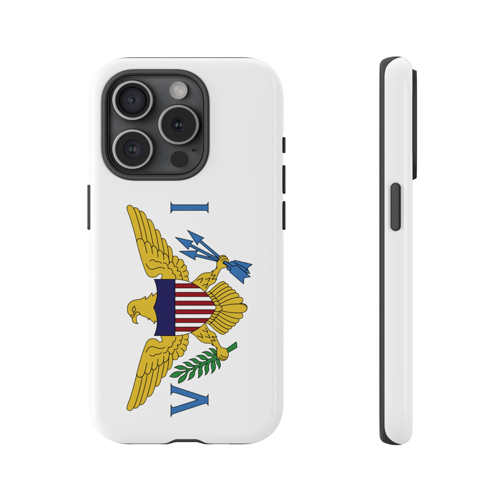 US Virgin Islands Flag Tough Phone Case - Irie Blues Boutique
