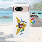 US Virgin Islands Flag Tough Phone Case - Irie Blues Boutique