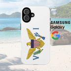 US Virgin Islands Flag Tough Phone Case - Irie Blues Boutique