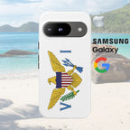 US Virgin Islands Flag Tough Phone Case - Irie Blues Boutique