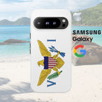 US Virgin Islands Flag Tough Phone Case - Irie Blues Boutique