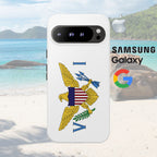 US Virgin Islands Flag Tough Phone Case - Irie Blues Boutique
