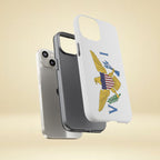 US Virgin Islands Flag Tough Phone Case - Irie Blues Boutique