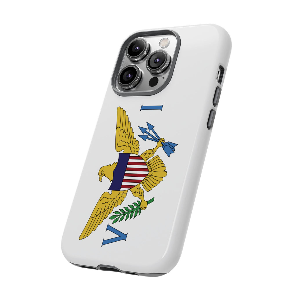 US Virgin Islands Flag Tough Phone Case - Irie Blues Boutique