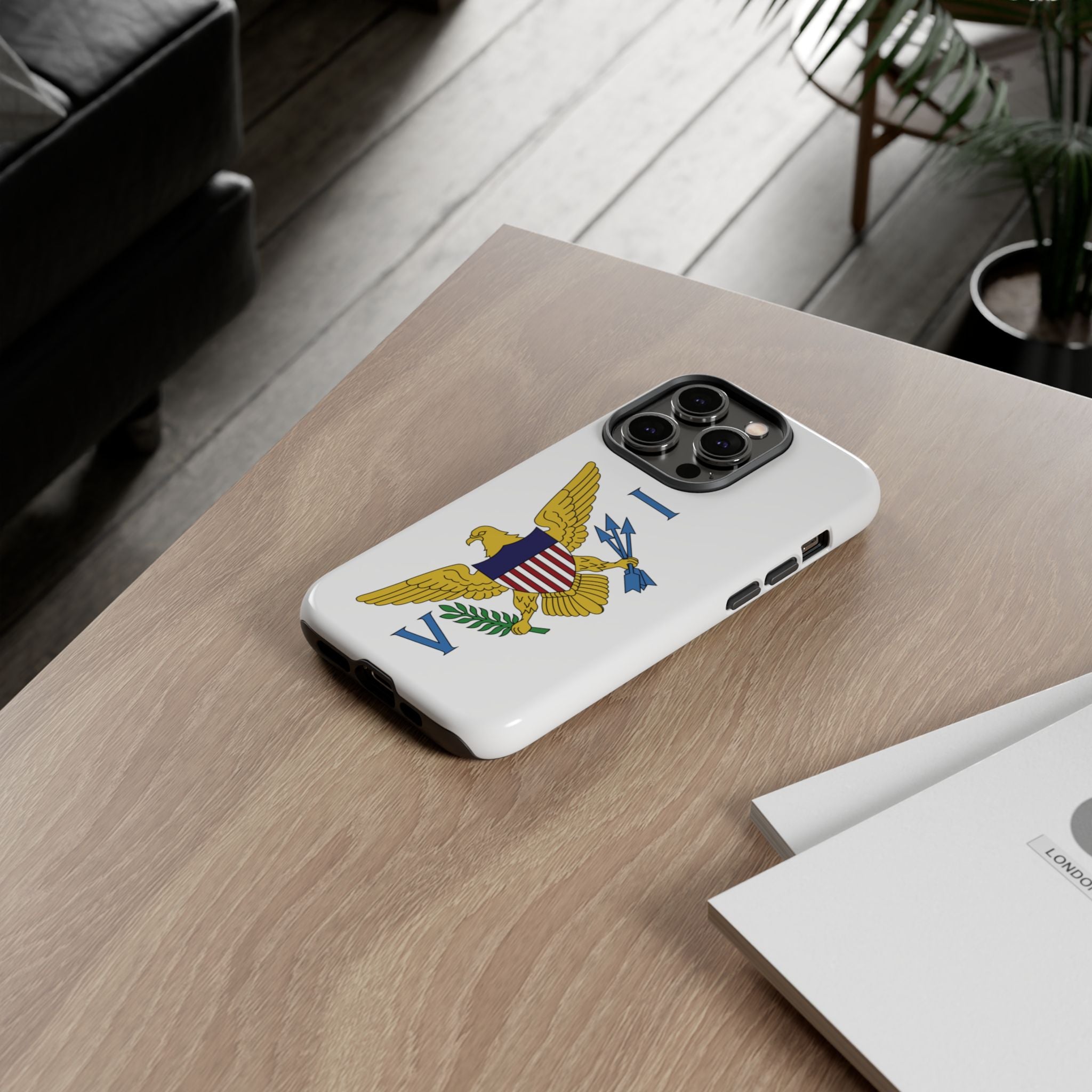 US Virgin Islands Flag Tough Phone Case - Irie Blues Boutique