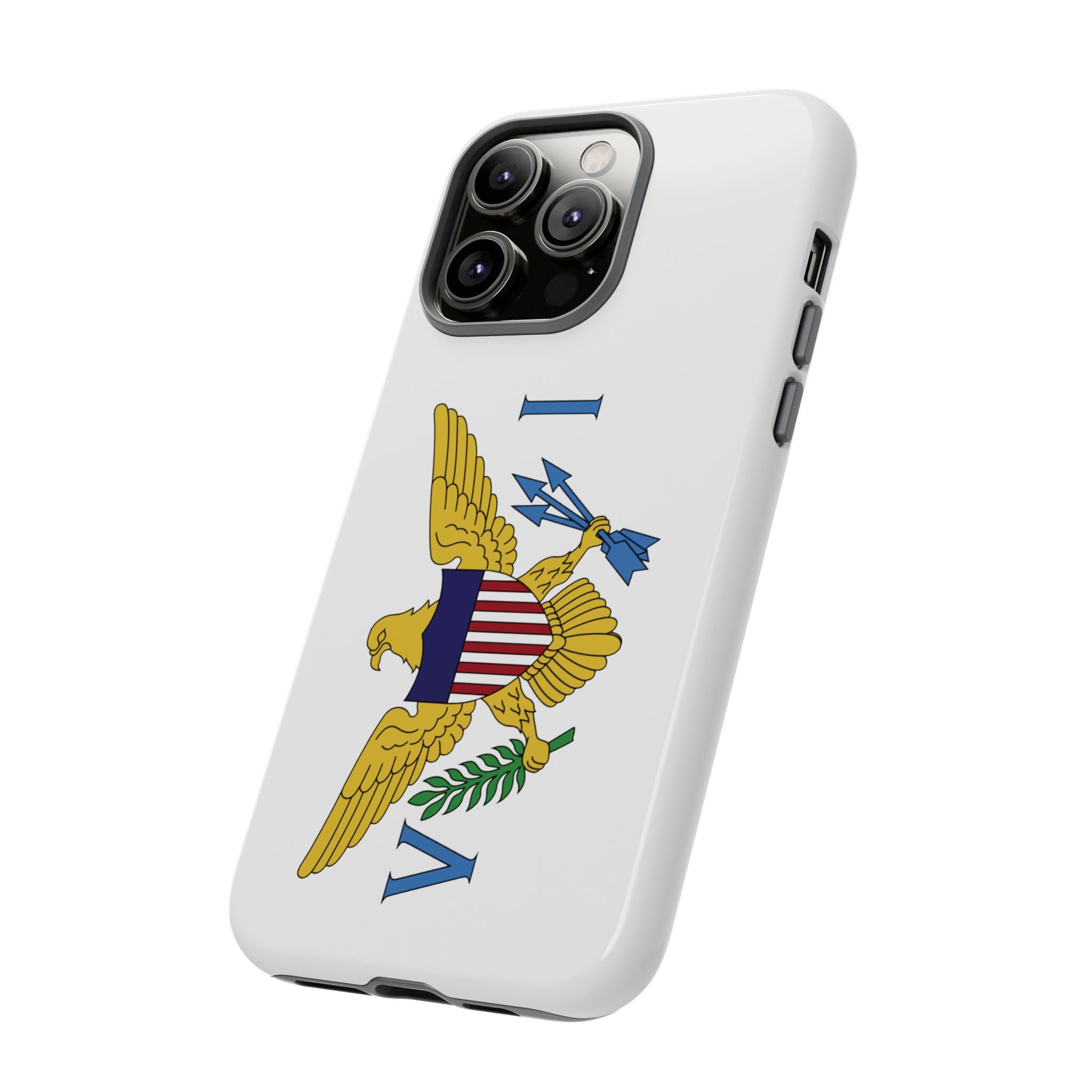 US Virgin Islands Flag Tough Phone Case - Irie Blues Boutique