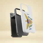 US Virgin Islands Flag Tough Phone Case - Irie Blues Boutique