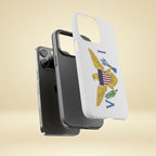 US Virgin Islands Flag Tough Phone Case - Irie Blues Boutique