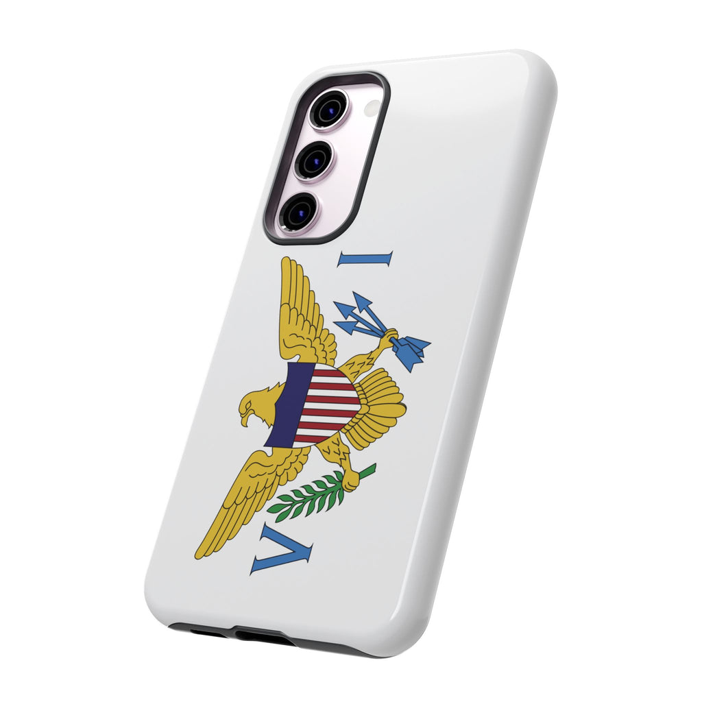 US Virgin Islands Flag Tough Phone Case - Irie Blues Boutique