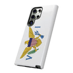 US Virgin Islands Flag Tough Phone Case - Irie Blues Boutique
