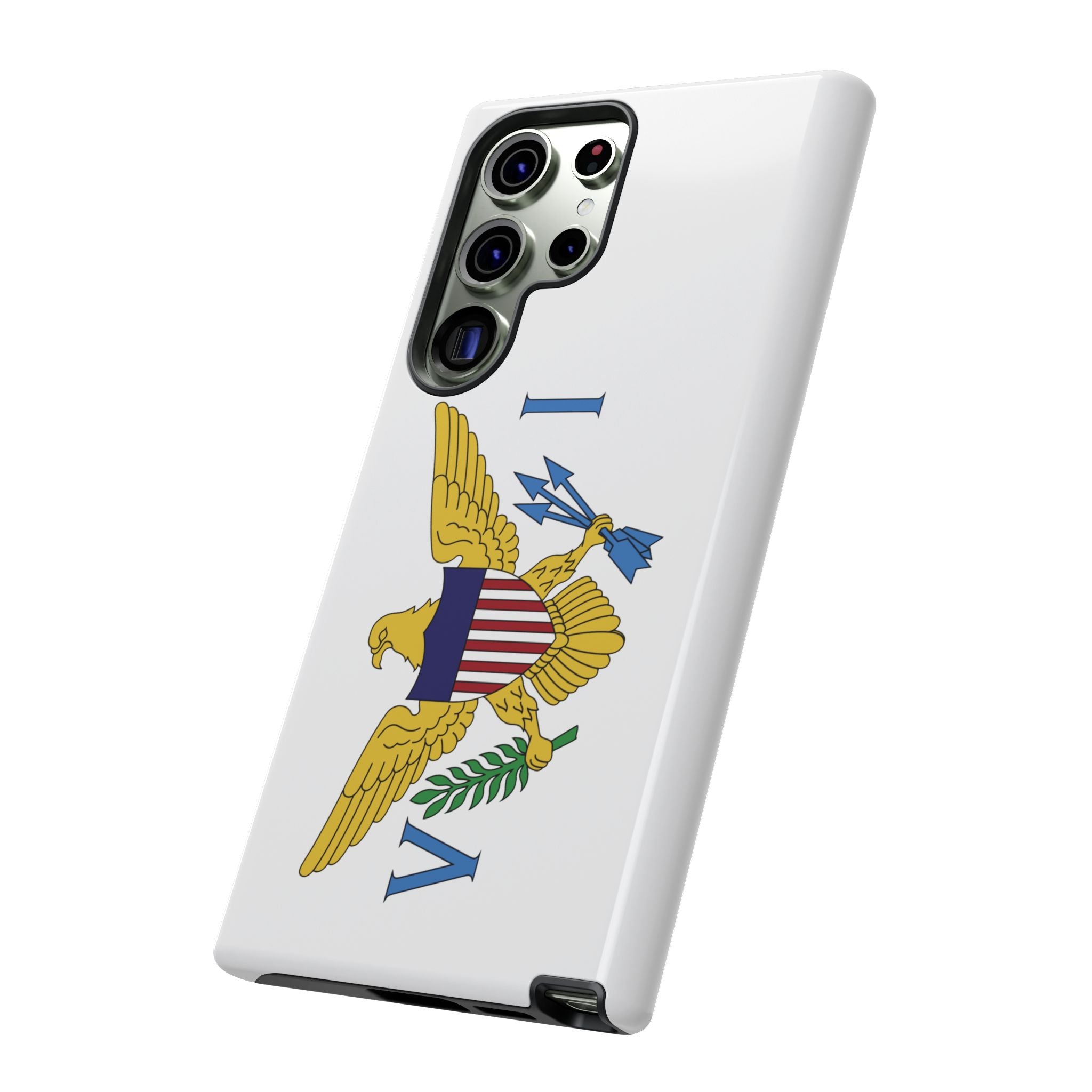US Virgin Islands Flag Tough Phone Case - Irie Blues Boutique