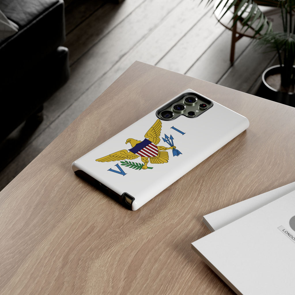 US Virgin Islands Flag Tough Phone Case - Irie Blues Boutique